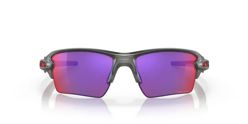 Oakley Flak 2.0 Xl OO-9188-04 In Prizm Road Lenses/Matte Grey Smoke Frame-1