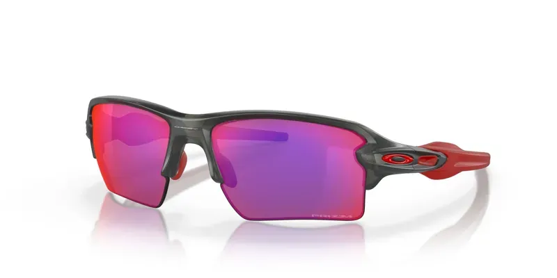 Oakley Flak 2.0 Xl OO-9188-04 In Prizm Road Lenses/Matte Grey Smoke Frame