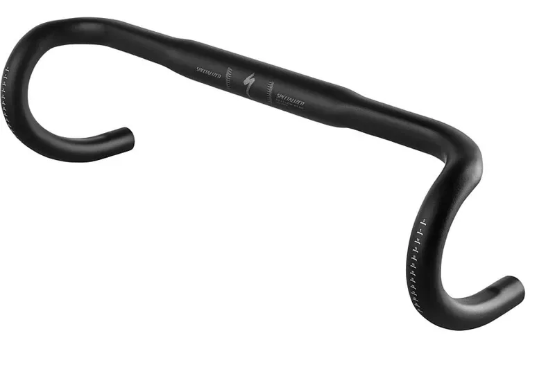 Specialized Expert Alloy Shallow Bend Road Bike Handlebars in Black