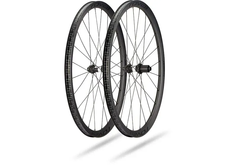 Specialized Roval Terra CL 700C Carbon Wheelset in Black