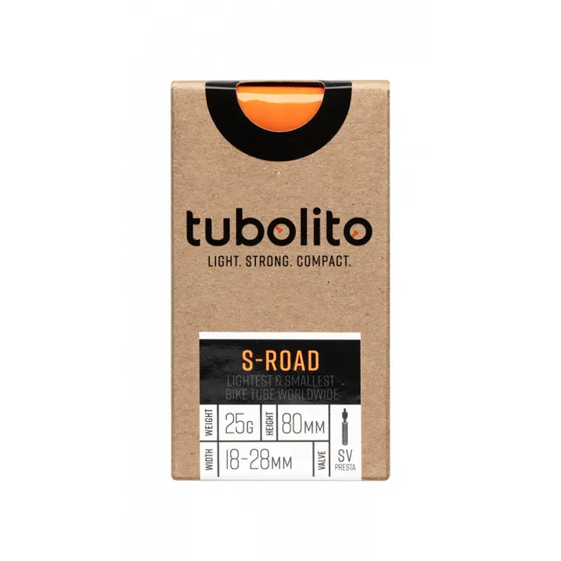 Turbolito S-Tubo Road Tubes in Orange-1