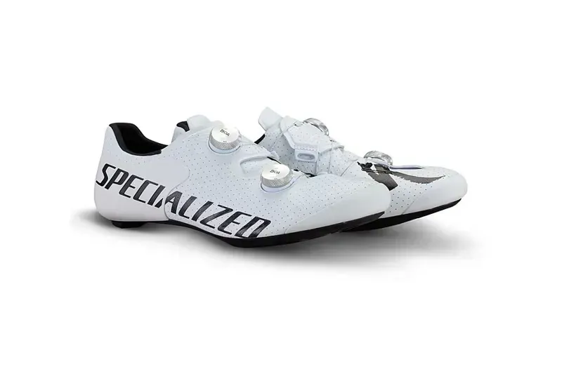 Specialized S-Works Ares 2 Road Bike Shoe In Team White-2