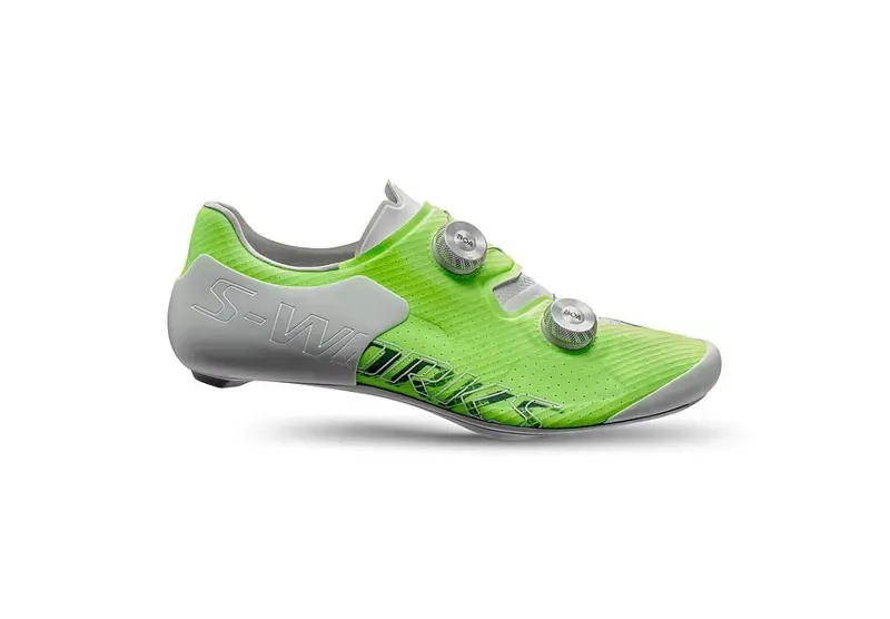 Specialized S-Works Ares 2 Road Bike Shoes In Green Gecko