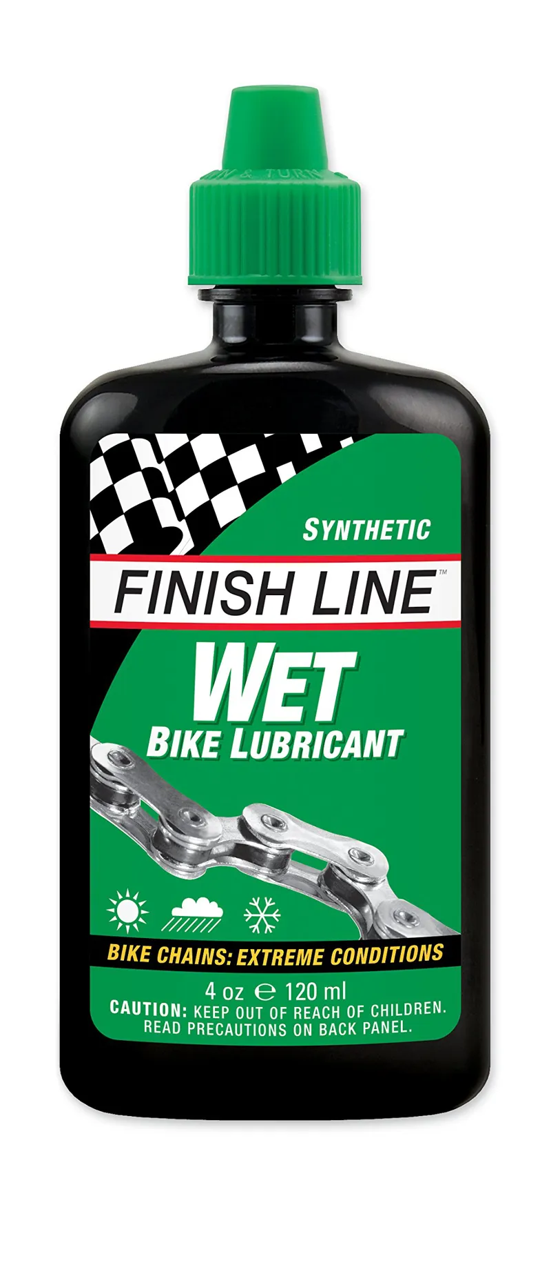 Finish Line High Performance All Weather Wet Chain Lube 240ml Bot
