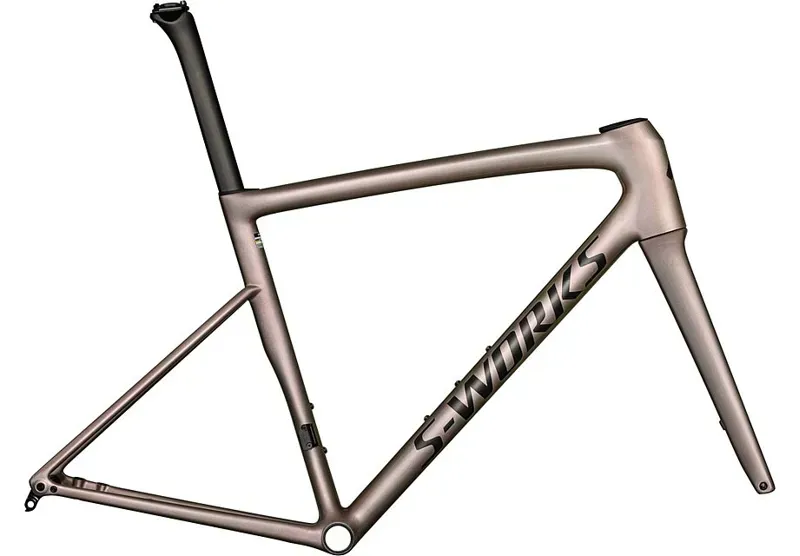 S-Works Tarmac SL8 Frameset Viavi Red Gold Over Silver/ Obsidian-1