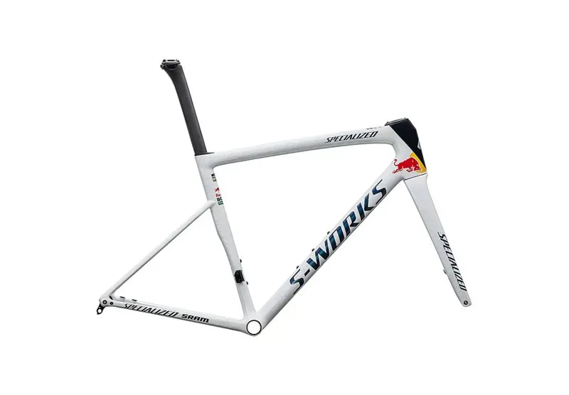 S-Works Tarmac SL8 Team Frameset: Red Bull - BORA - Hansgrohe Red Bull Bora White-1