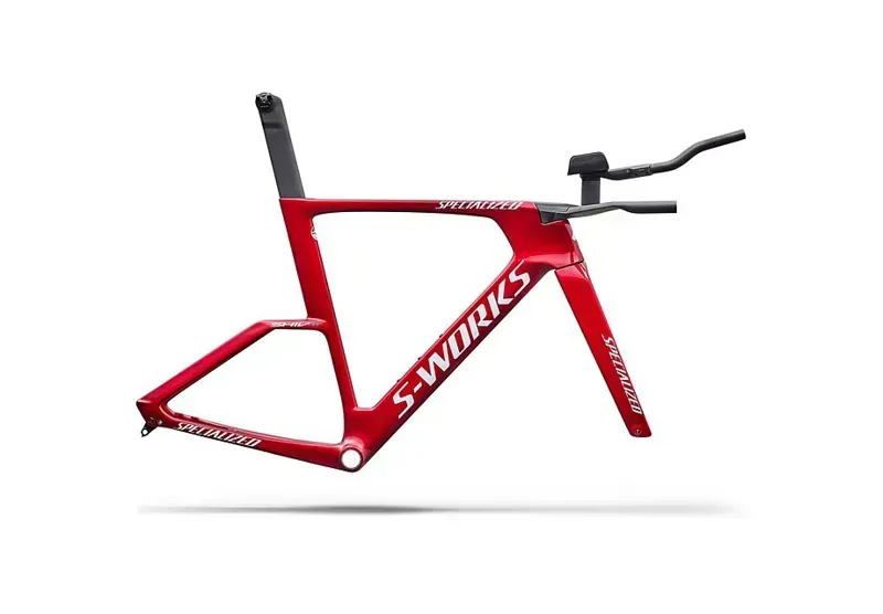 Specialized SW Shiv TT DB Mod. FACT 11r Carb. F-set in Ruby/White-1