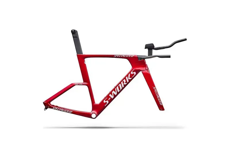 Specialized SW Shiv TT DB Mod. FACT 11r Carb. F-set in Ruby/White-3