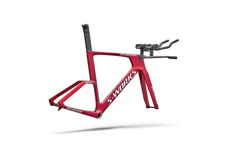 Specialized SW Shiv TT DB Mod. FACT 11r Carb. F-set in Ruby/White-2