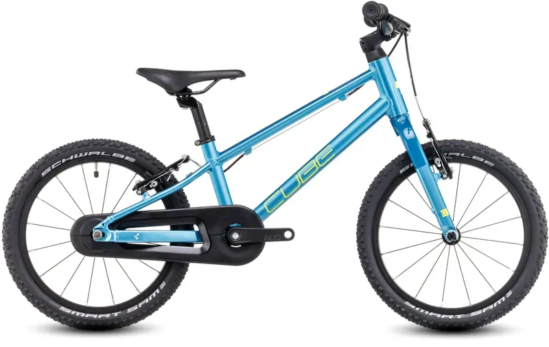 Cube Numove 160 Kids Bike In Blue/Lime