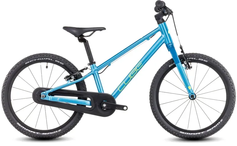 Cube Numove 180 Kids Bike In Blue /Lime