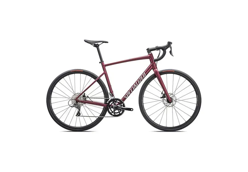 Specialized Allez Road Bike in Maroon/Silver/Red