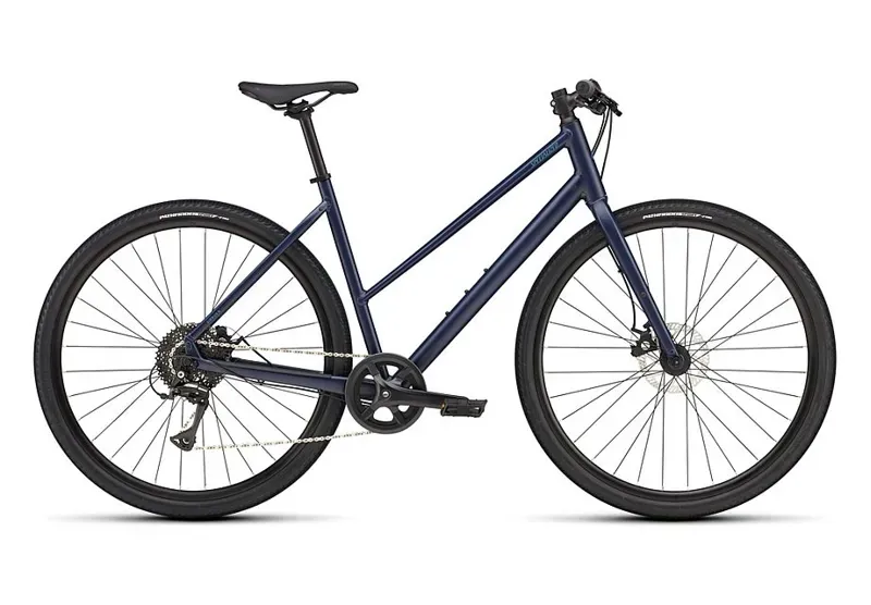 Specialized Sirrus X 1.0 Step- Through Marine/ Grey Blue-1