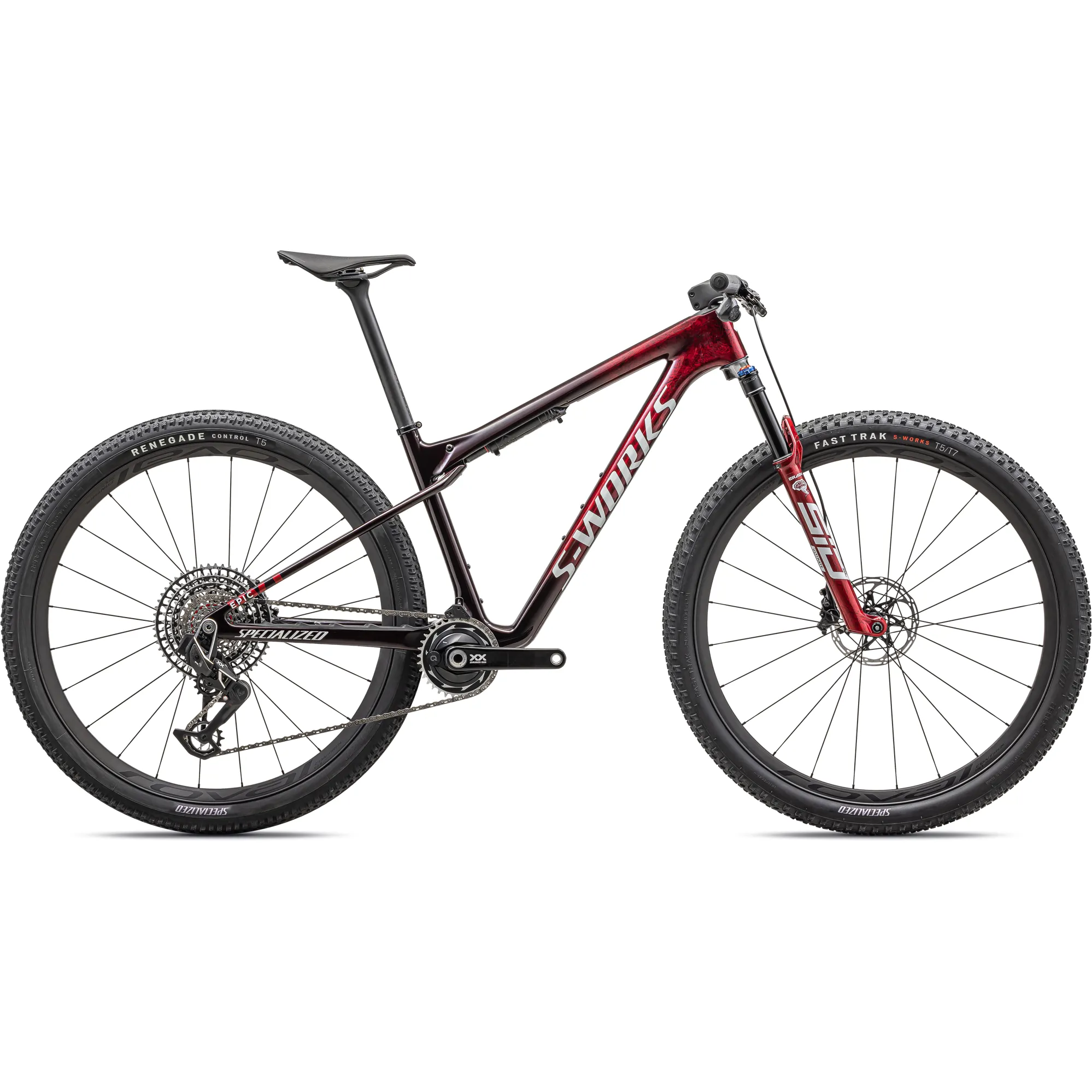 2024 Specialized S-Works Epic World Cup MTB In Red/Silver