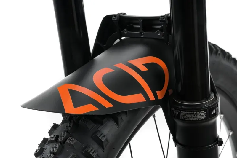 Acid Mudguard Downhill In Black/Orange-1