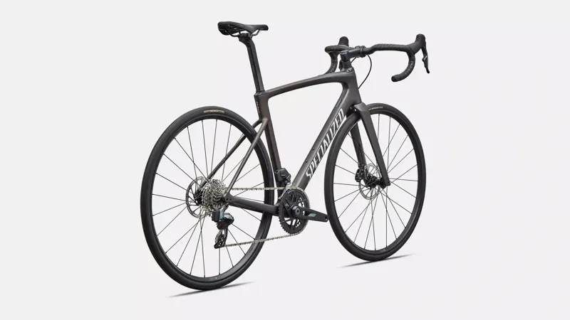 Specialized Roubaix SL8 Comp SRAM Rival AXS Racing Bike in Satin Warm Smoke Metallic-2