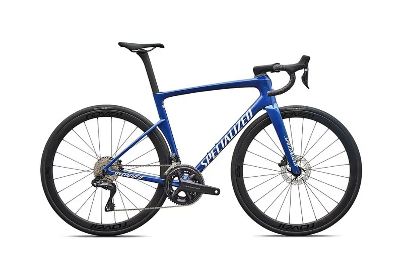 Specialized Tarmac SL9 Expert Shim. Ult. Di2 Road Bike in Blue/White-1