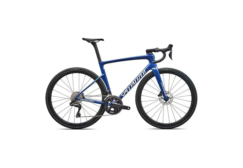 Specialized Tarmac SL9 Expert Shim. Ult. Di2 Road Bike in Blue/White-2