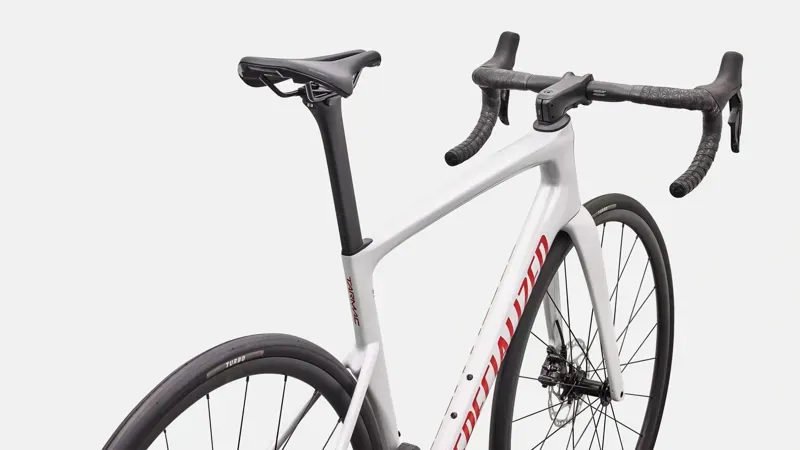 Specialized Tarmac SL9 Comp Shim105 Di2 Road Bike in Dolomite/Cayenne-3