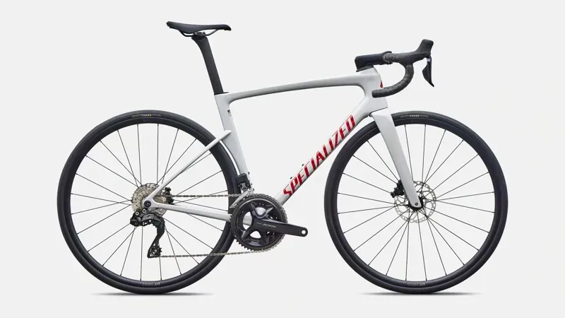 Specialized Tarmac SL9 Comp Shim105 Di2 Road Bike in Dolomite/Cayenne