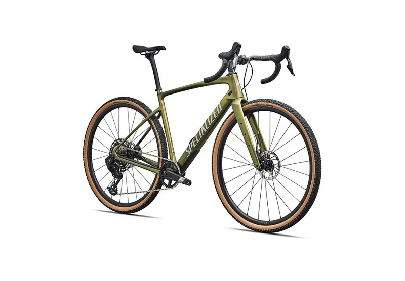 2026 Specialized Diverge 4 Comp Carbon - SRAM Apex AXS Laurel Green Dolomite-2