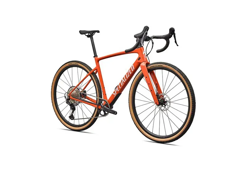 2026 Specialized Diverge 4 Sport Carbon - Shimano GRX 600 Orange Dune White-2