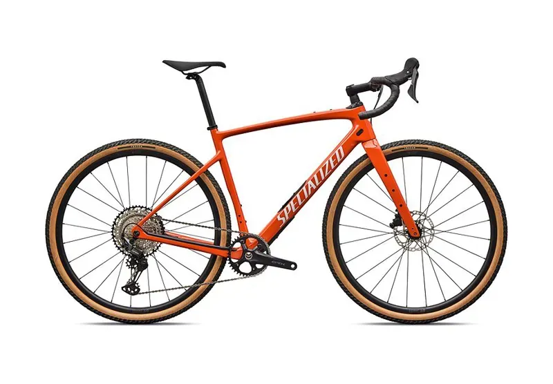 2026 Specialized Diverge 4 Sport Carbon - Shimano GRX 600 Orange Dune White-1