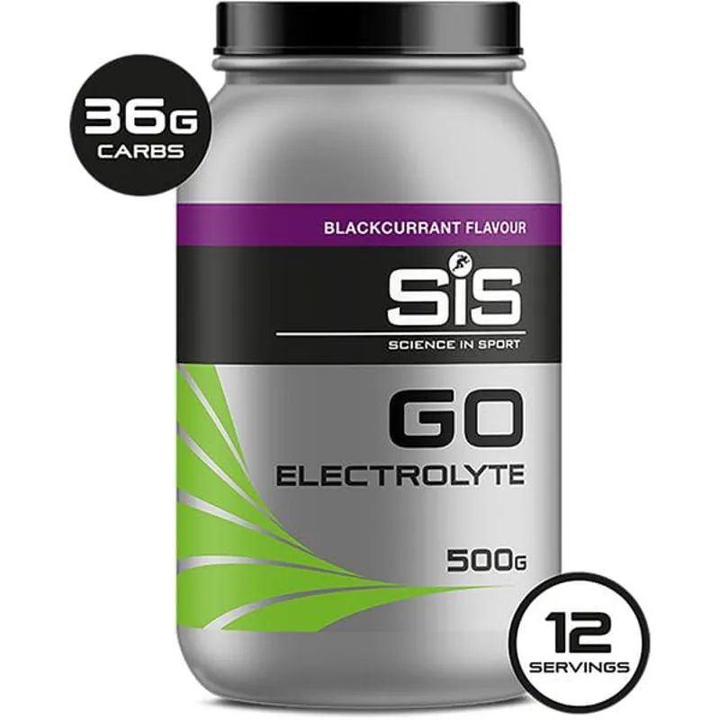 SIS GO Energy Plus Electrolytes Drink Powder Blackcurrant Flavour