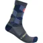 Castelli Unlimited 15cm Cuff Sock in Dark Steel Blue