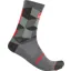 Castelli Unlimited 15cm Cuff Sock in Forest Grey