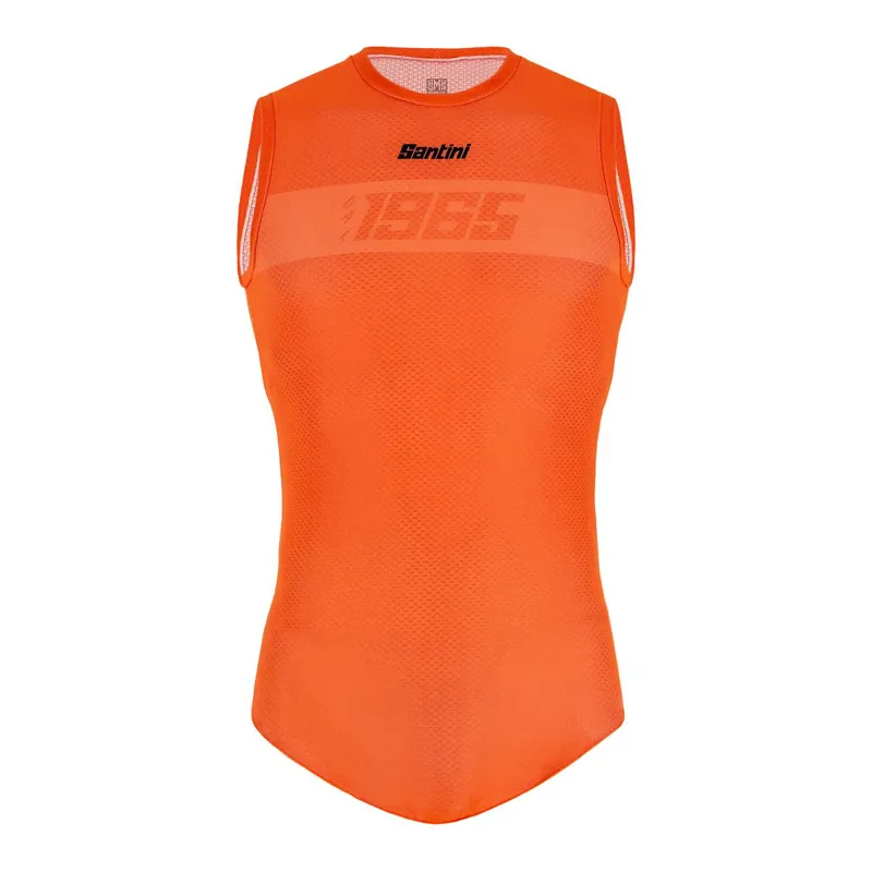 Santini 1965 Baselayer in Fluo Orange