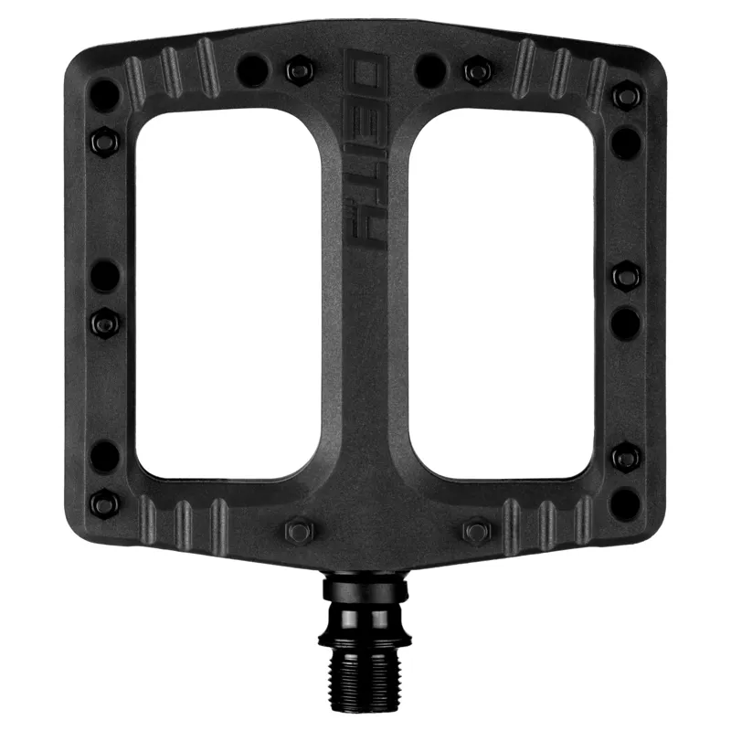 Deity Deftrap Flat Pedals in Black