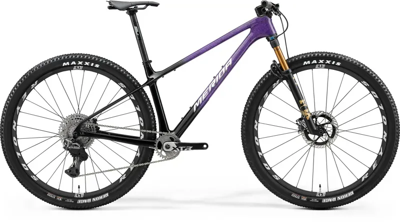 2026 Merida Big Nine 10K Mountain Bike Purple Black Flash 