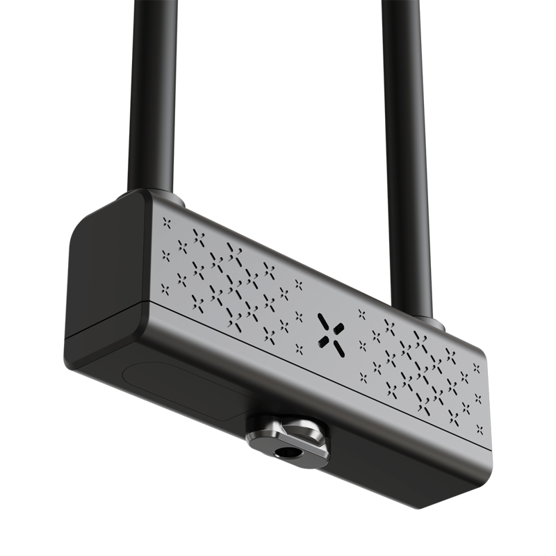 Black X RockSolid Smart Shackle U-lock in Black Diamond-2