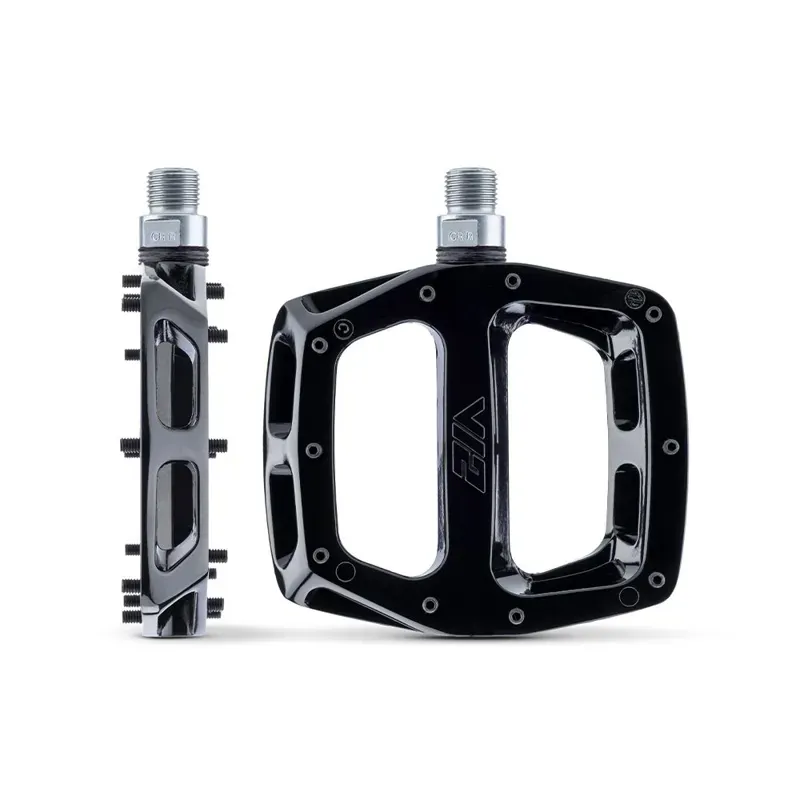 DMR V12 Flat Platform Ultra Low Profile MTB Pedals in Gloss Black