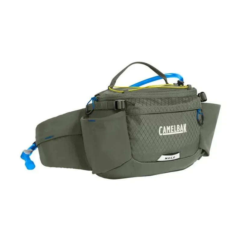 Camelbak M.U.L.E 5L Waist Pack w/Crux 1.5L Reservoir in Dusty Olive