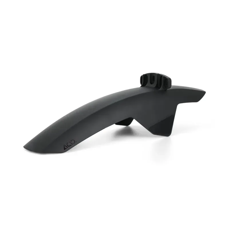 2022 Acid Mud Shield Front Short Mudguard in Black