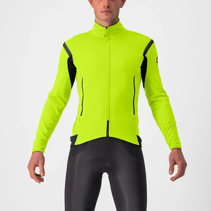 Castelli Perfetto RoS 2 Jacket in Electric Lime/ Grey