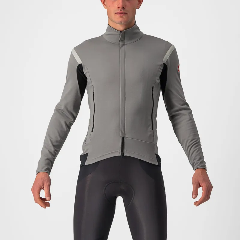 Castelli Perfetto RoS 2 Jacket in Nickel Grey/Travertine Grey