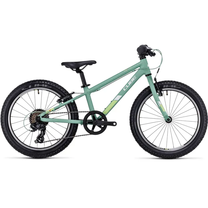 Cube Acid 200 Kids Bike in Green/White