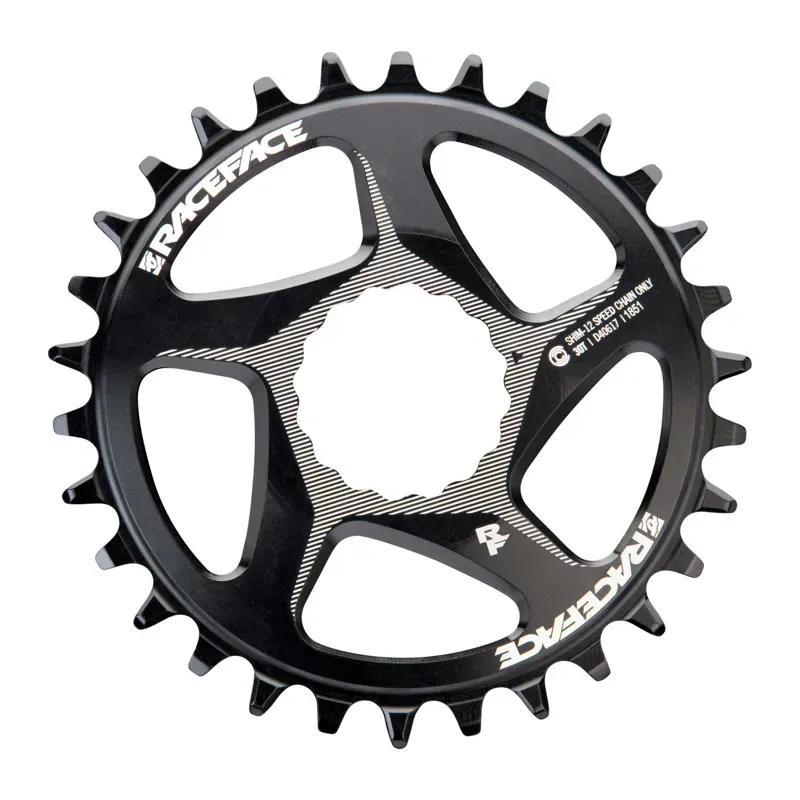 Race Face Direct Mount 12 Speed Wide Off-Set Chainring in Black