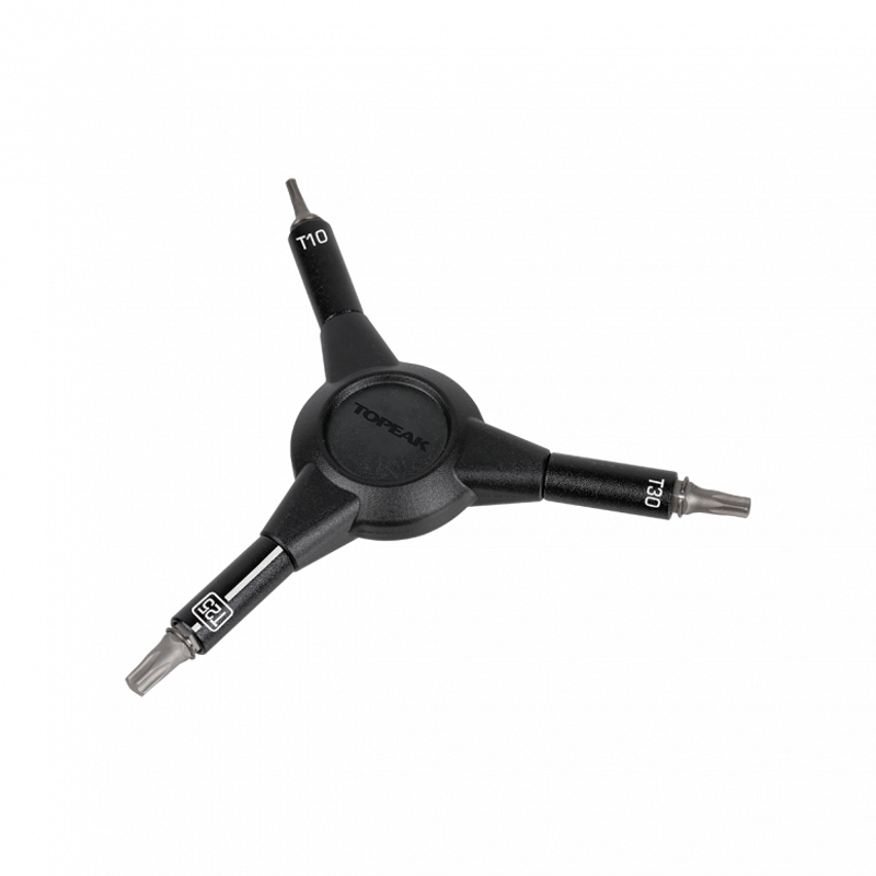 Topeak Y-Torx T10/T25/T30 Speed Wrench in Black
