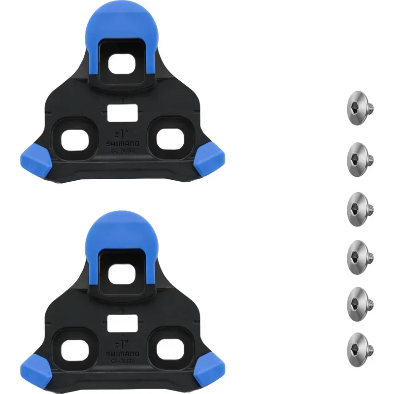 Shimano SPD-SLR Cleat Float 2-deg Pair in Black-1