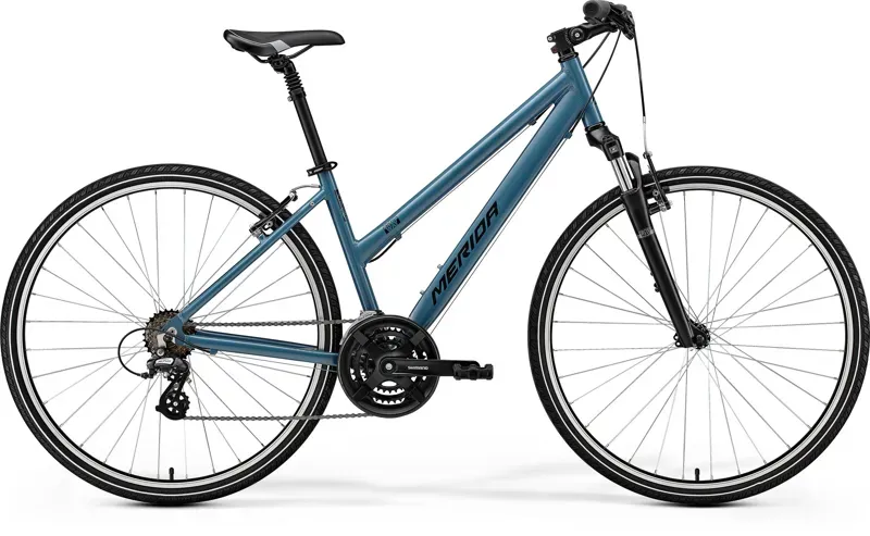 2025 Merida Crossway 10-V Women's Blue/Black