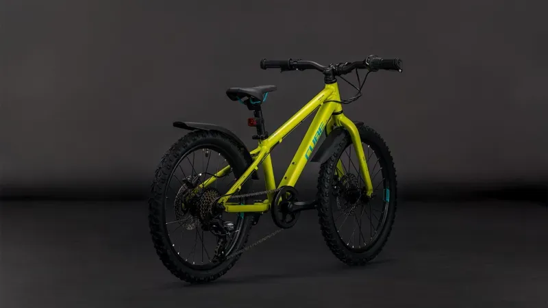 Cube Acid 200 Disc FE Kids Bike in Lizard/Blue-1