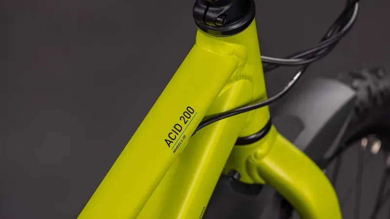 Cube Acid 200 Disc FE Kids Bike in Lizard/Blue-2