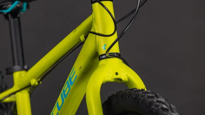 Cube Acid 200 Disc Kids Bike in Lizard/Blue-6