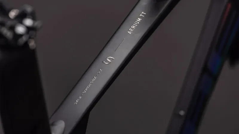 Cube Aerium C:68X TT Road Bike Frameset in Carbon/Prism-2