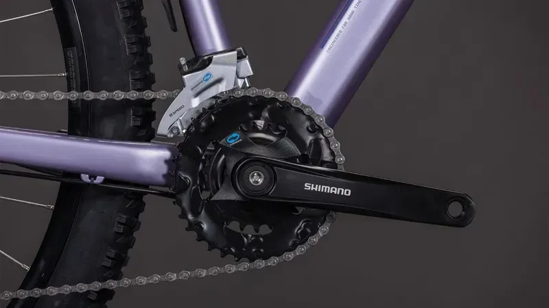 Cube Aim One FE Mountain Bike in Light Purple/Chrome-3