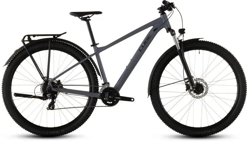 Cube Aim One FE Mountain Bike in Smoke/Black